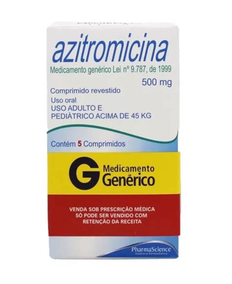 AZITROMICINA 500MG C 05 COMP