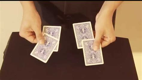 تعلم العاب الخفة 387 الاوراق المتقلبة Card Magic Trick Revealed