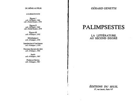 PDF Genette Palimpseste DOKUMEN TIPS