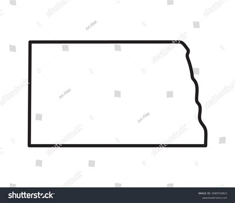 2,140 North Dakota State Line Images, Stock Photos, 3D objects, & Vectors | Shutterstock