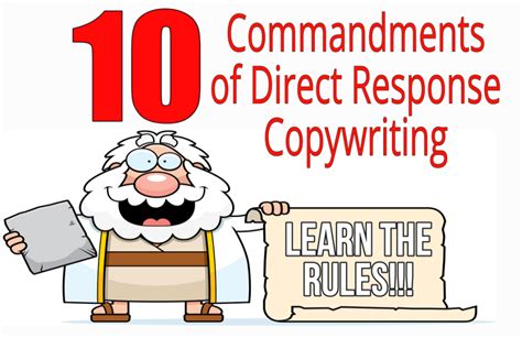 Ten Commandments Of Direct Response Copywriting