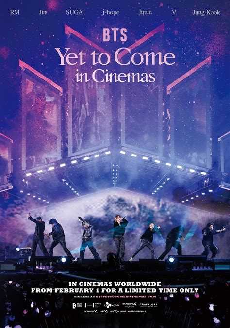 BTS Yet to Come in Cinemas Documental Musical Película del año 2023