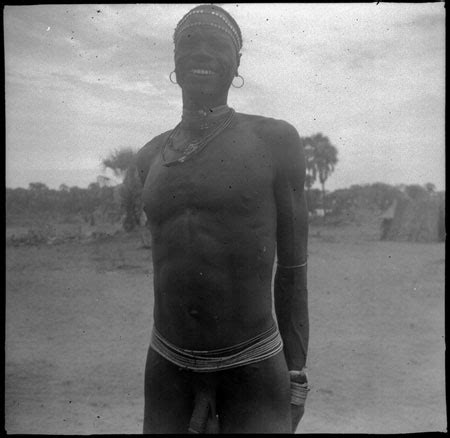 Portrait Of A Mandari Youth From The Southern Sudan Project