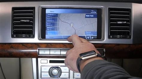 How To Set The Sat Nav In A Jaguar Xf Youtube