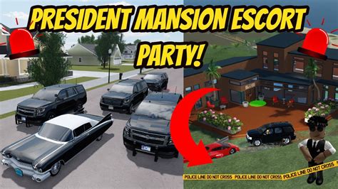 Greenville Wisc Roblox L President Mansion Escort Party Update