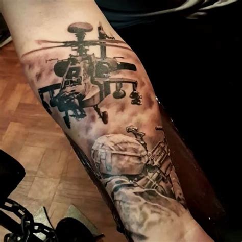 Forearm Combat Vet Tattoo Veteran Ink