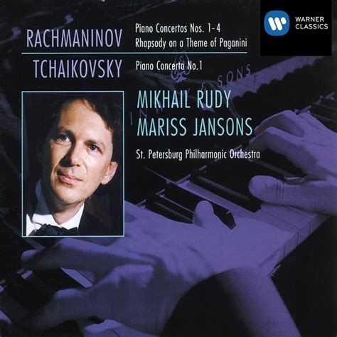 Rachmaninov Piano Concertos 1 4 Rhapsody On A Theme Of Paganini