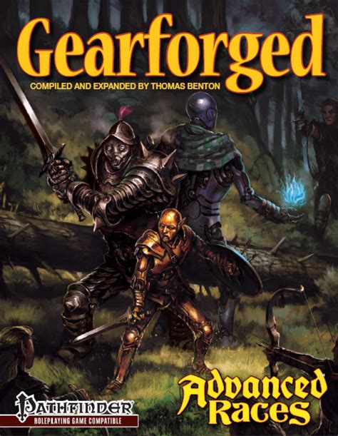 Advanced Races 3 Gearforged Pathfinder Rpg Kobold Press Midgard