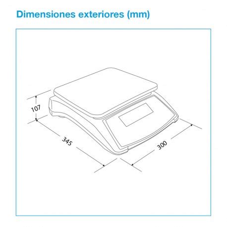 Balanza Industrial De Sobremesa Gram Accurex