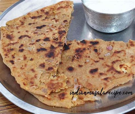 Paneer Paratha Recipe How To Make Paneer Paratha Indian Masala Recipe