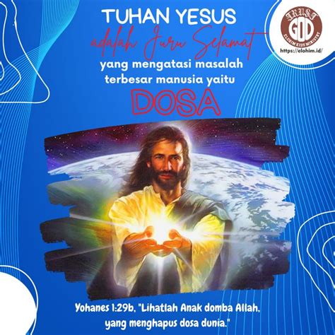 Tuhan Yesus Penghapus Dosa Dunia” Elohim Ministry