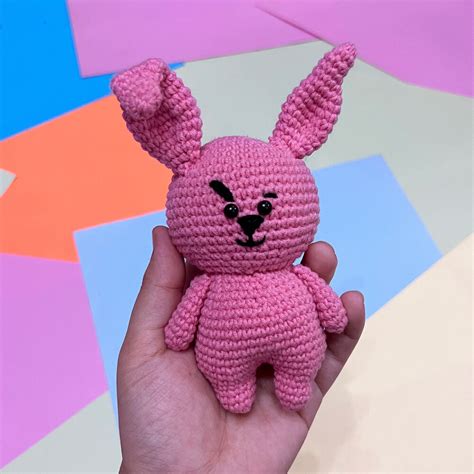 Cooky Bt21 Bunny Amigurumi