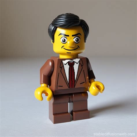 Lego Figure of Mr. Bean | Stable Diffusion Online