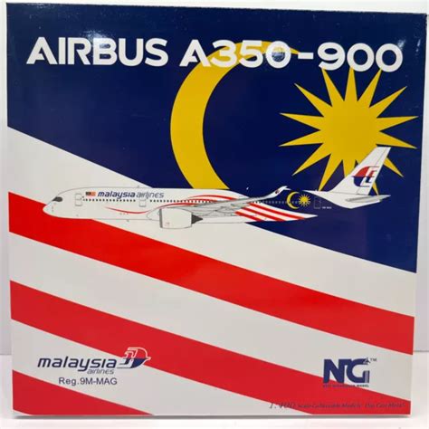 Ng Models 39002 Malaysia Airlines Negaraku Livery Airbus A350 900 1400 Scale Eur 3646