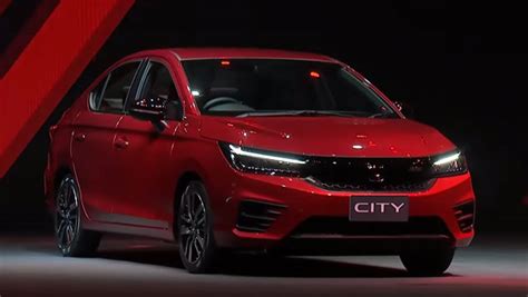 New Honda City Unveiled In Thailand The Fifth Generation City Sedan To