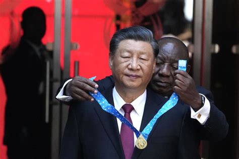 La Chine Et L Afrique Du Sud Proposent Un Plan De Paix Pour L