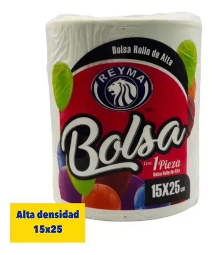 Bolsa En Rollo Reyma X Cm Alta Densidad Bulto Rollos Meses Sin