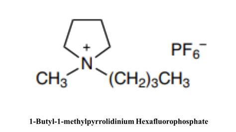 Butyl Methylpyrrolidinium Hexafluorophosphate Low Price