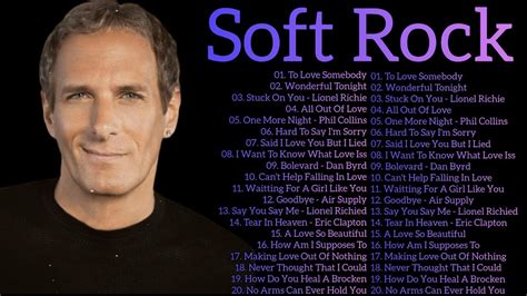 Michael Bolton Phil Collins Eric Clapton Rod Stewart Elton John Soft Rock Hits 70s 80s 90s