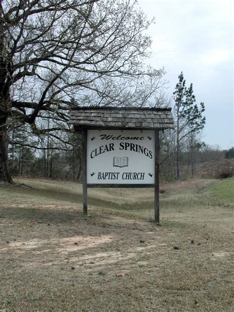 Clear Springs Cemetery Em Gums Mississippi Cemit Rio Find A Grave