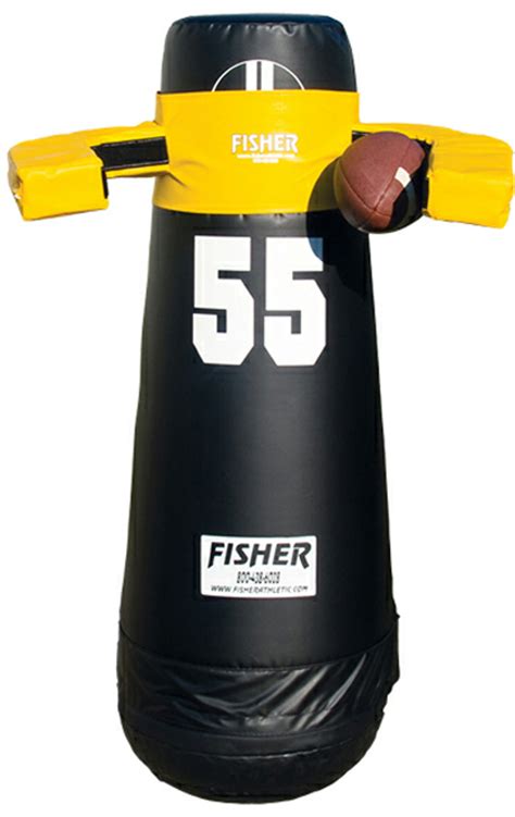 Fisher Pop Up Football Dummy Detachable Claw Arms Sports Unlimited