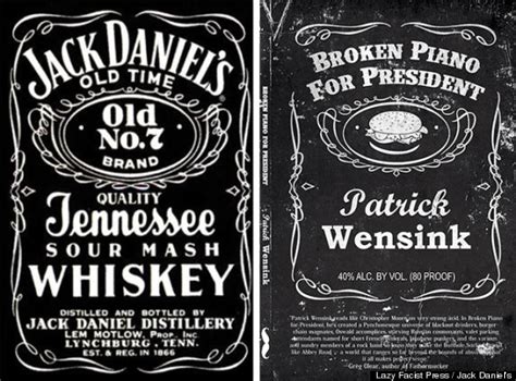 Jack Daniels Classy Book Cover Cease And Desist Letter For Patrick