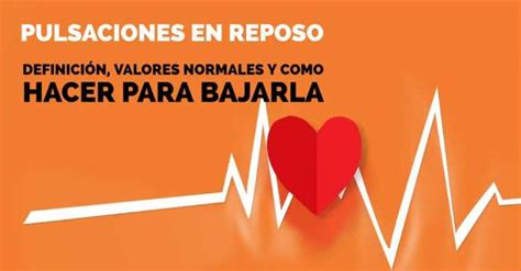 Pulsaciones En Reposo Valores Normales Y Altos InfografÍa Runfitners