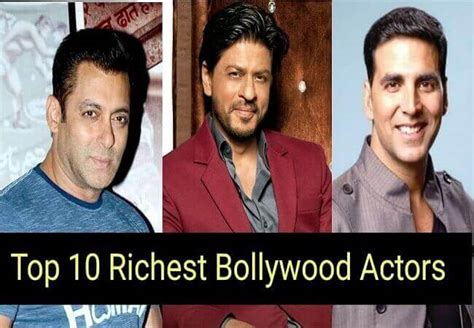 Top Bollywood Actors Net Worth: Is Your Favorite One in The List ...