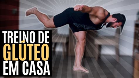 Treino COMPLETO de GLÚTEO para fazer em CASA 4 exercícios para moer