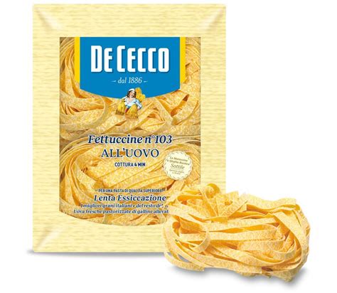 Acquista online Fettuccine all uovo nº103 De Cecco 500 gr Prodotto