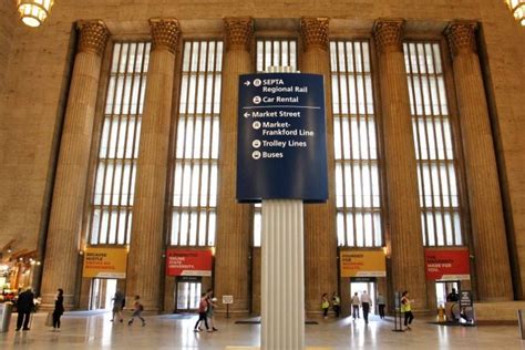 Facade Work Refreshes 30th Street Station As Amtrak Shops Its