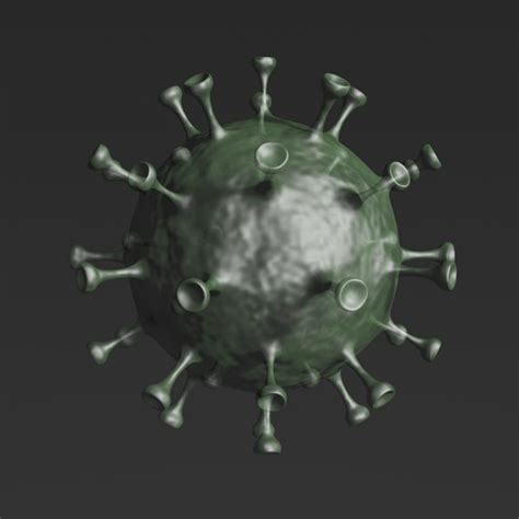 3D coronavirus virus - TurboSquid 1506234