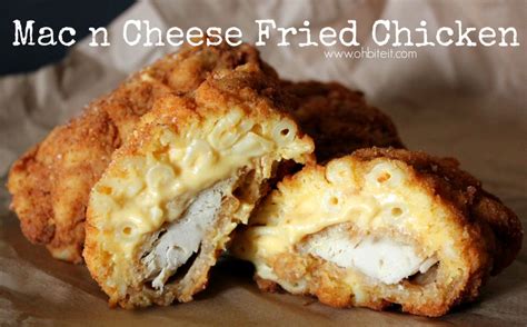 ~Mac n Cheese Fried Chicken! | Oh Bite It