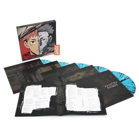 Hiroaki Tsutsumi Jujutsu Kaisen Soundtrack Deluxe Edition 180g Colored Vinyl Vinyl 5lp