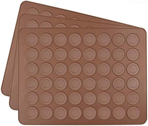 Tebery Pi Ce De Tapis De Cuisson Macarons En Silicone Plaque