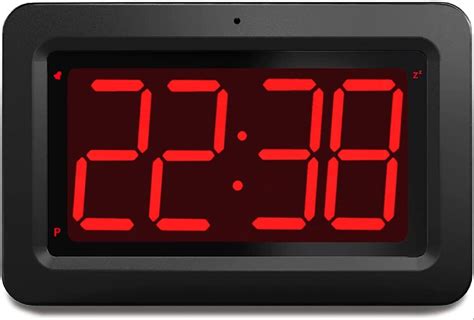 Latitude Run® Digital Wall Clock , Battery Operated, Led Large Display ...