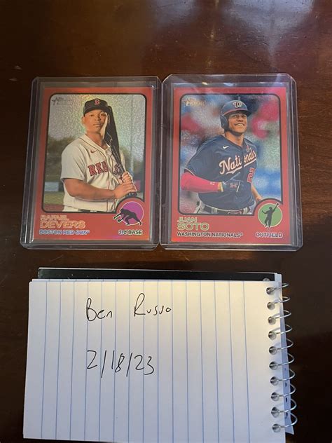 CardboardEchoes On Twitter RT Ben Russo 2022 Topps Heritage Juan