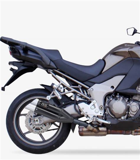 Ixil L Xb Exhaust For Kawasaki Versys Color Black