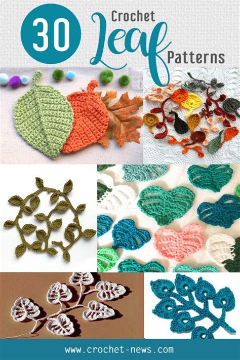 Crochet Leaf Patterns And Vine Patterns Crochet News