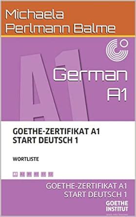 German A Goethe Zertifikat A Start Deutsch German Edition Ebook