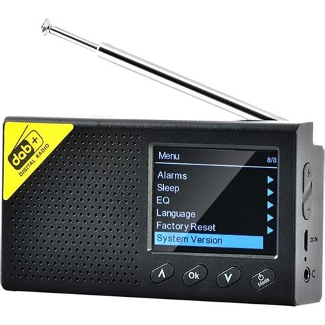 Radio Portable Num Rique Dab Et Fm Avec Bluetooth Chicheng St R O