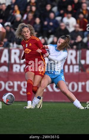 Alayah Pilgrim Of A S Roma Femminile Is In Action During The Quarter