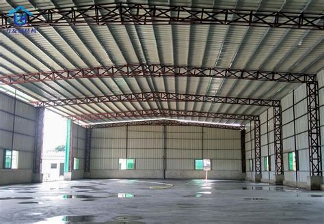 Popular Galvanized Painted Shed Metal Construction Prefab Prefabricated