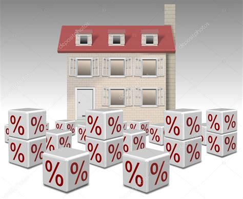 Mortgage Interest Rates — Stock Photo © Eteimaging 12019717