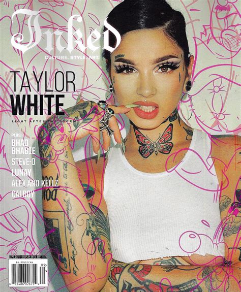 Inked Magazine September 2021 Taylor White Cover