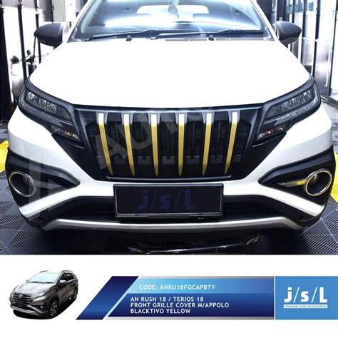 Jual JSL Apollo Grill All New Terios 2018 Front Grille Apollo Blacktivo