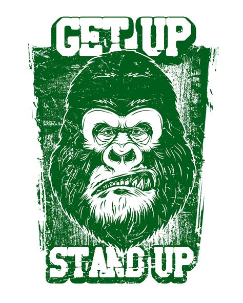 Download T Shirt Gorilla Green Royalty Free Stock Illustration Image