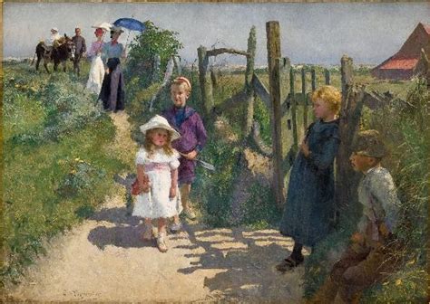 Promenade D Une Famille Dans Les Environs De Paris Variste