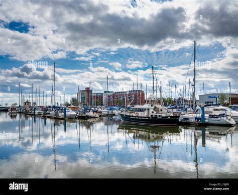 Hull Marina, Hull, UK Stock Photo - Alamy