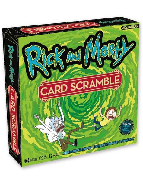 Comprar Rick and Morty Juego de Mesa Card Scramble INGLÉS Dungeon